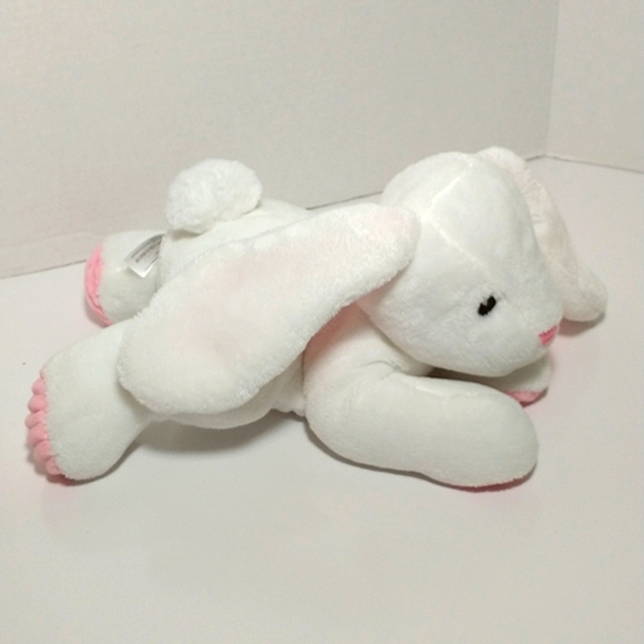 Spark create imagine, 12 in bunny rattle plush. - Picture 1 of 8